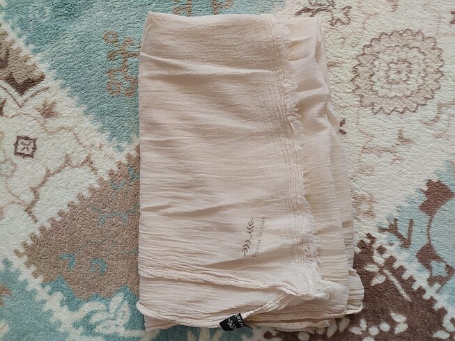 Beden Fresh scarf Şal fildişi rengi krem