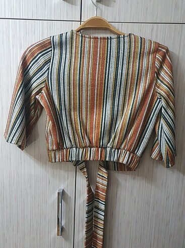 xs Beden Renkli crop