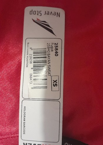 Uzun Kollu Fuşya Kadın Crop Top - Görsel 2