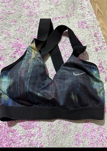 Nike Siyah Tie-Dye Mini Bustiyer