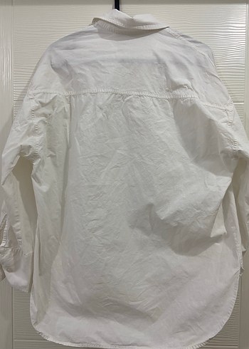 Beyaz Pamuklu Gömlek - Görsel 4