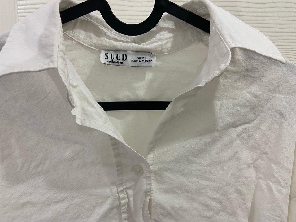 Beyaz Pamuklu Gömlek - Görsel 2