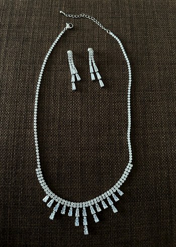 Silver Kadın Abiye Takı Seti - Görsel 3