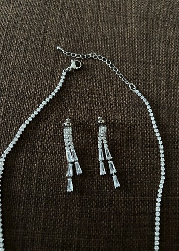 Silver Kadın Abiye Takı Seti - Görsel 4