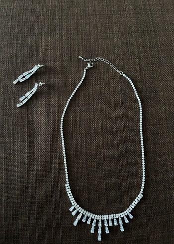 Silver Kadın Abiye Takı Seti - Görsel 2