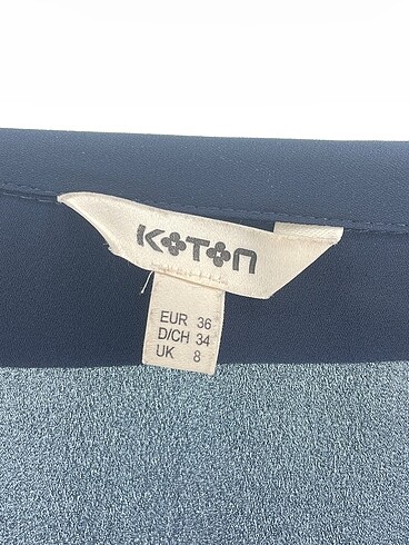 36 Beden lacivert Renk Koton Gömlek %70 İndirimli.