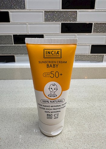 Incia Bebek Güneş Kremi SPF 50+ 100ml