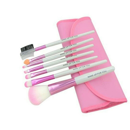 Pembe Makyaj Fırçaları 