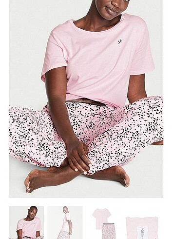 orijinal Victoria's Secret pijama takımı 