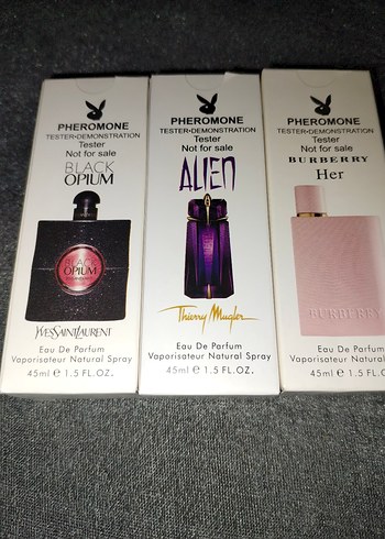 Kadın Parfümü Tester Seti 3x45ml