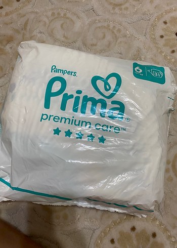 Pampers Prima Premium Care Bebek Bezi No:6