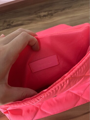 Beden pembe Renk Bershka çanta
