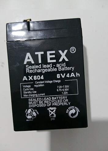 Atex bil batarya akü