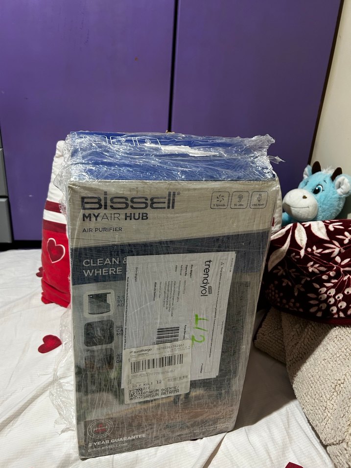 Bissell MYAIRHUB Hava Temizleyici Gri - Görsel 3