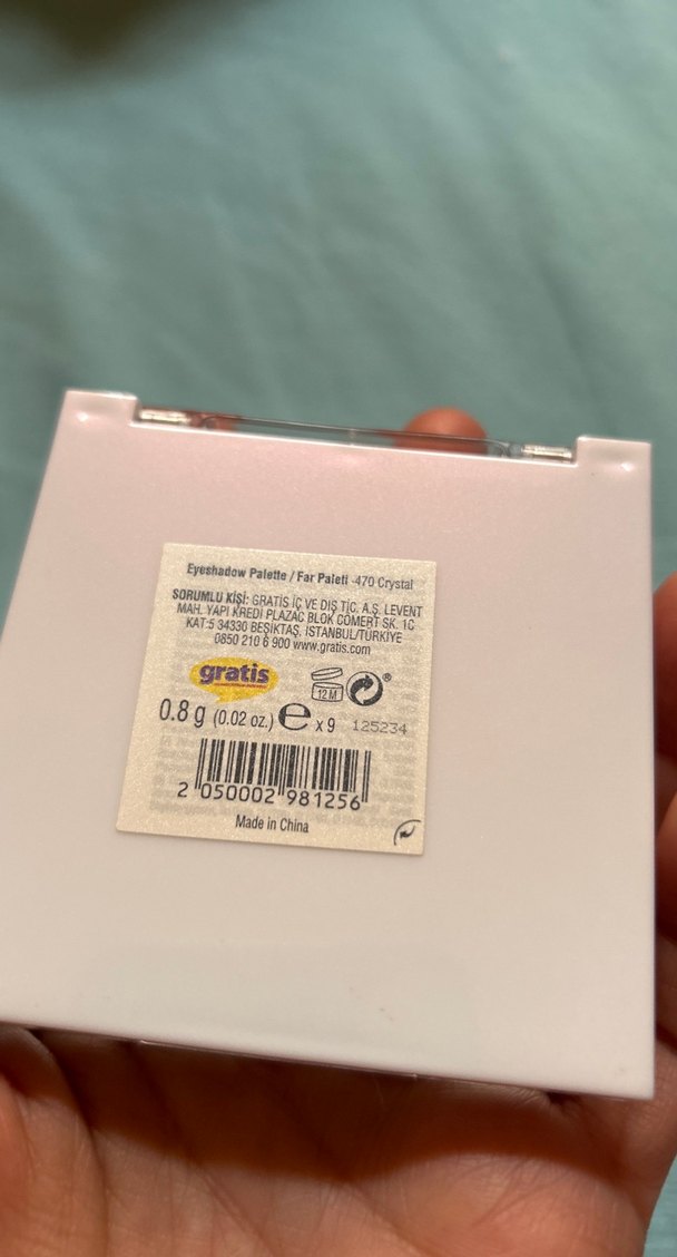 Beaulis SNOWVEIL far paleti - Görsel 4