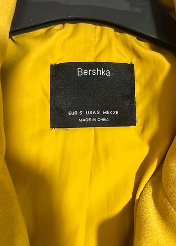 Sarı Süet Kısa Püsküllü Kadın Deri Ceket - Görsel 4