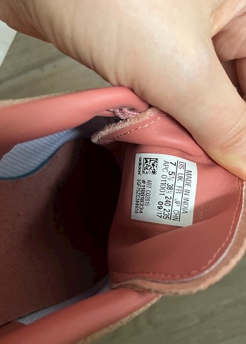 Adidas stan smıth Pembe Süet Bağcıklı Kadın Spor Ayakkabı - Görsel 4