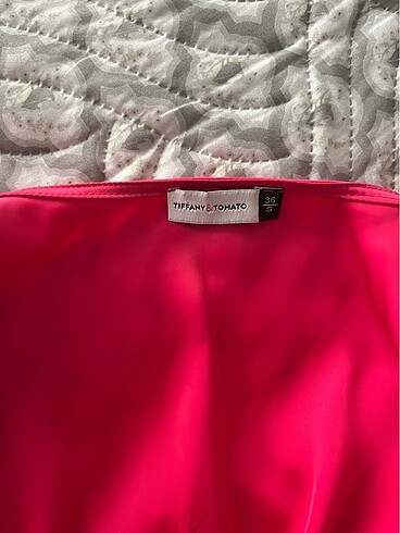 Pembe uzun elbise - Görsel 6