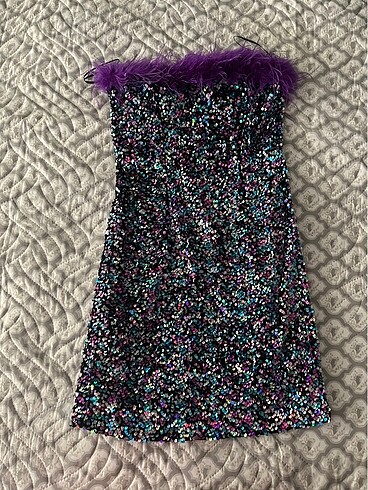 Payetli elbise - Görsel 5