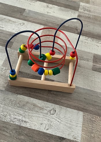 Beden Renkli Ahşap Eğitici Oyuncak