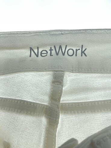 universal Beden beyaz Renk Network Jean / Kot %70 İndirimli.