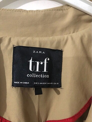 s Beden camel Renk Zara camel trençkot