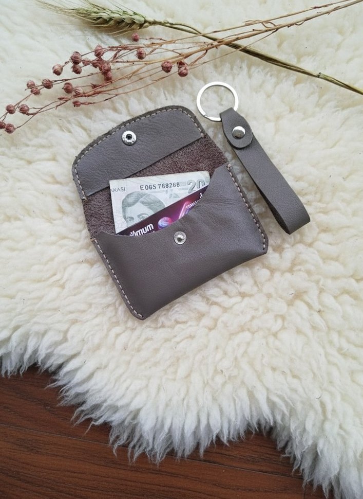 hakiki deri Cüzdanı ve Anahtarlık - Görsel 2