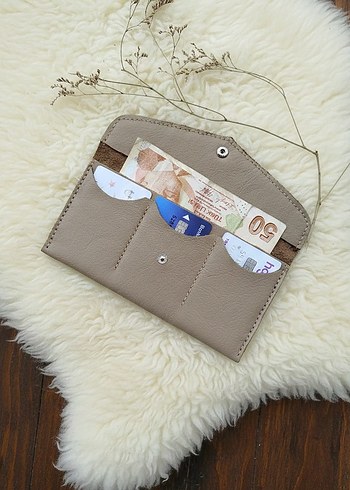 el yapımı hakiki deri cüzdan - Görsel 3