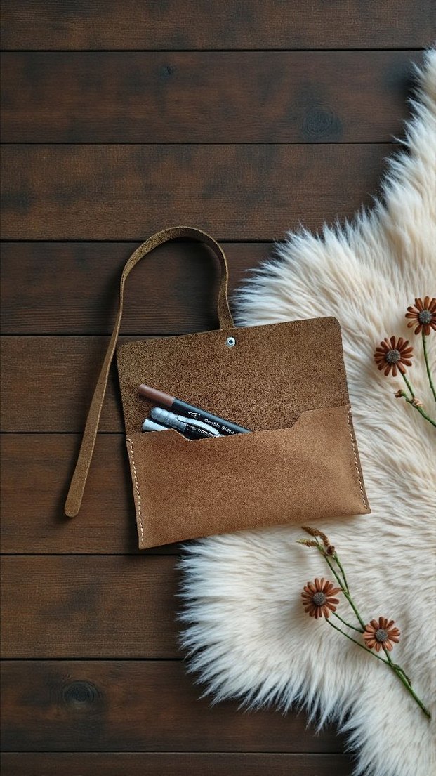 Hakiki deri kalemlik - Görsel 2