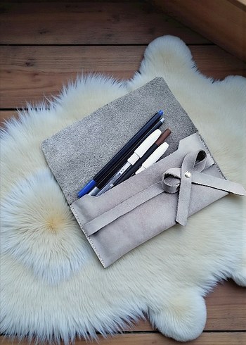 Hakiki deri kalemlik - Görsel 2