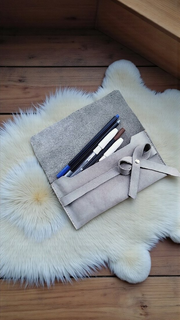 Hakiki deri kalemlik - Görsel 2