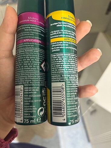 saç sabitleme spreyi - Görsel 2