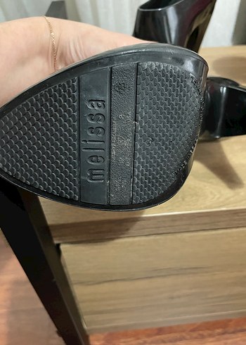 Siyah Platform Topuklu Kadın melissa - Görsel 5