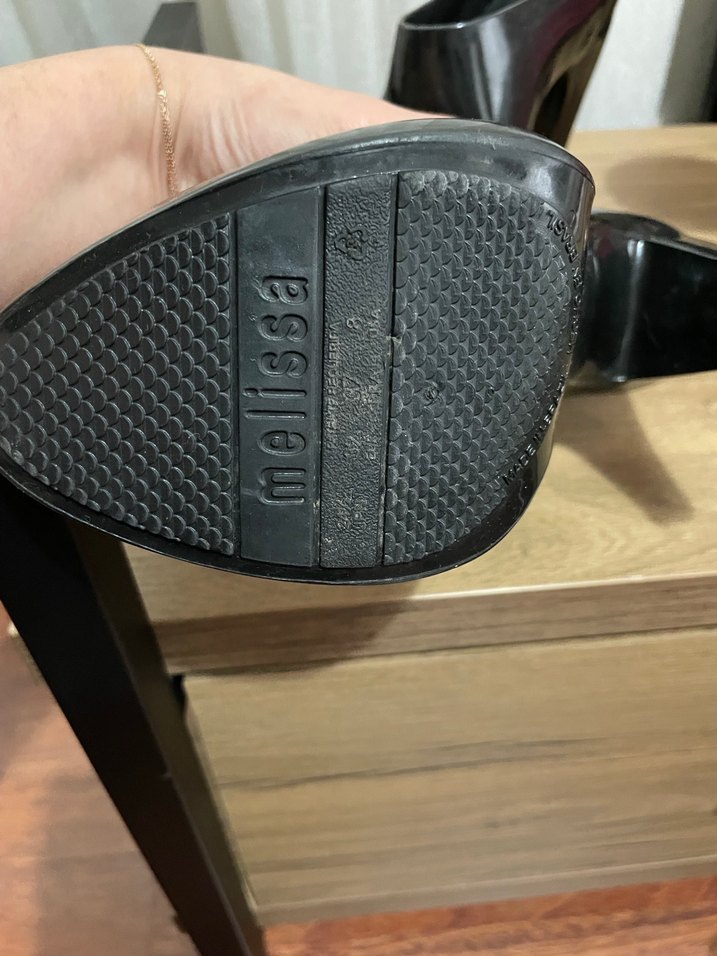 Siyah Platform Topuklu Kadın melissa - Görsel 5