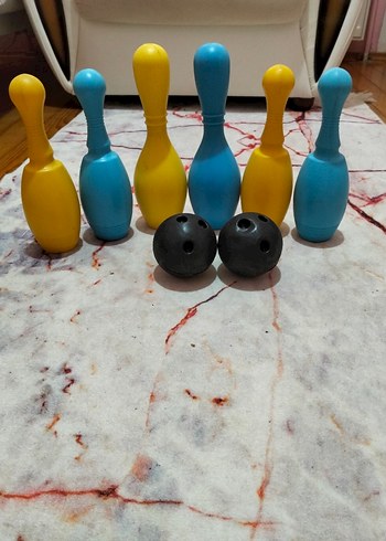 Çok Renkli Mini Bowling Seti - Görsel 2