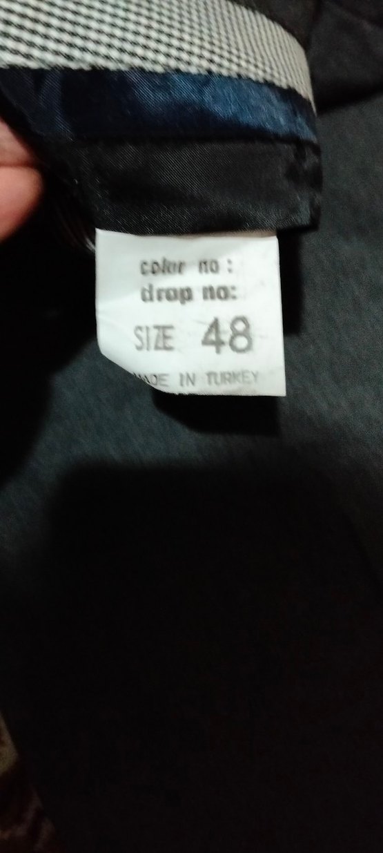 48 beden Erkek kumaş pantolon - Görsel 4