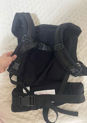 Yıldız Desenli Siyah Bebek Taşıyıcı - Görsel 4