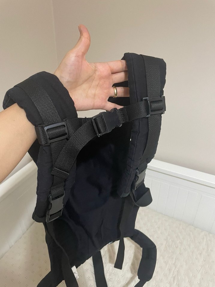 Yıldız Desenli Siyah Bebek Taşıyıcı - Görsel 3