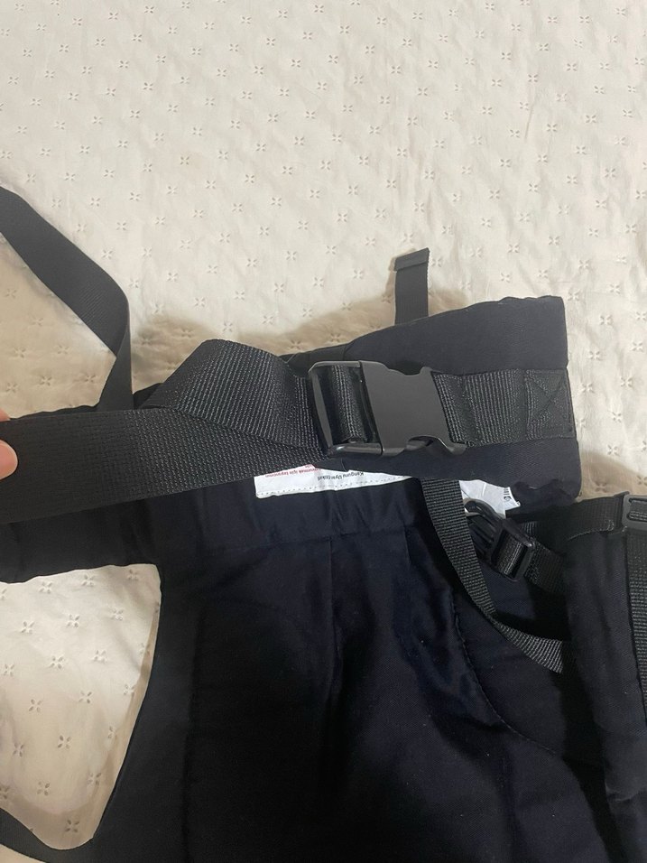 Yıldız Desenli Siyah Bebek Taşıyıcı - Görsel 2