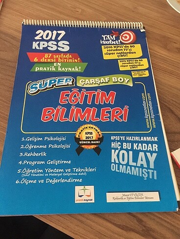 Çarşaf boy eğitim bilimleri