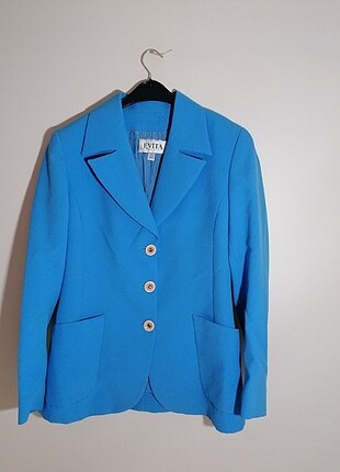 Mavi blazer ceket