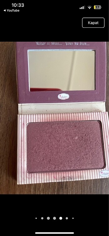  Beden The balm allık