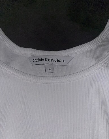 xs Beden calvin klein tam boy bluz