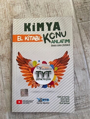 Yayın denizi tyt kimya el kitabı