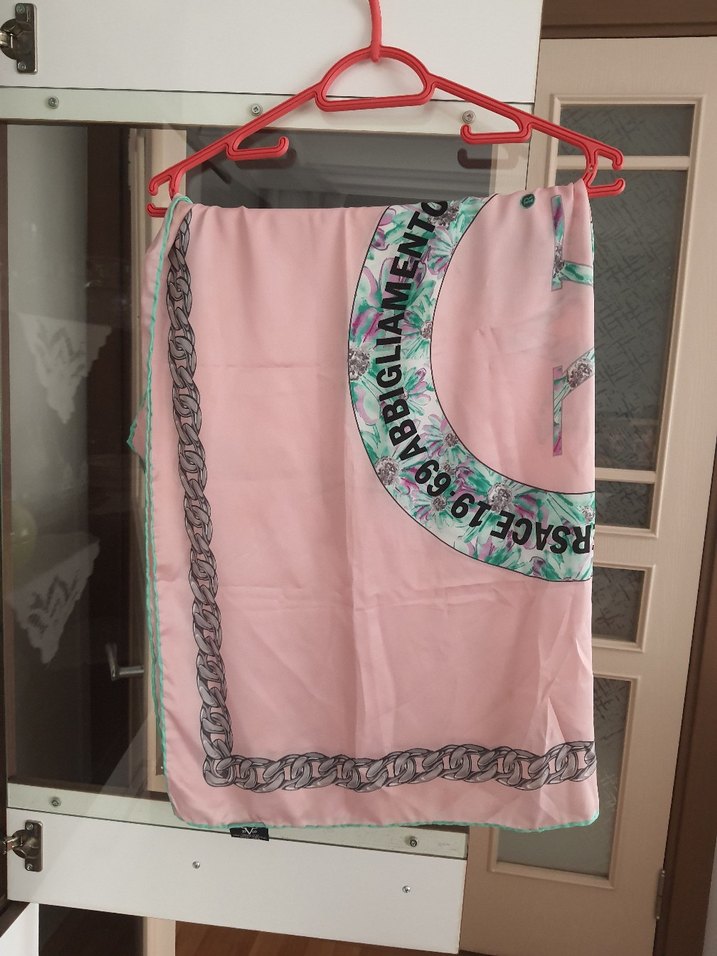 Gri Yılan Desenli Zincir Detaylı Kadın El Zinciri - Görsel 2