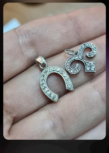 Sterling silver 3 parça gümüş