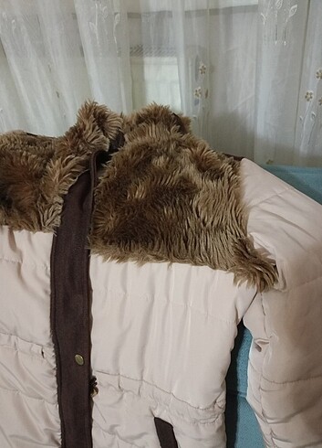38 Beden ten rengi Renk koton 38 Neden şişme mont