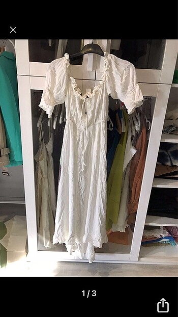 Trendyolmilla beyaz elbise