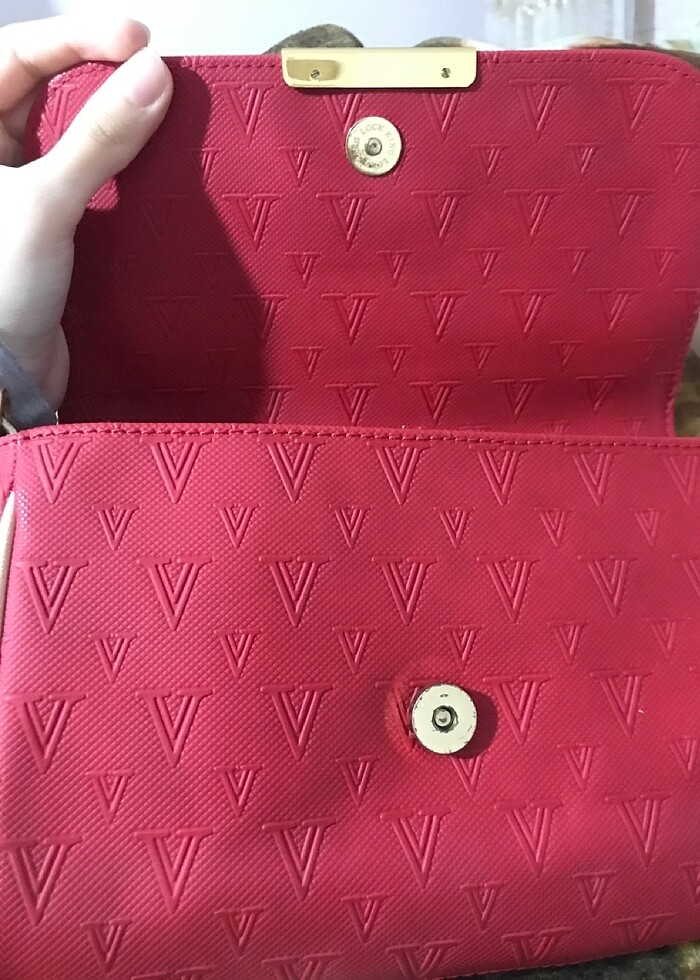 Verde porte askılı şık çanta - Görsel 3