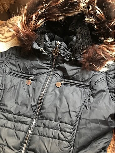 Orjinal moncler mont kaz tüylü sıfır temiz - Görsel 2